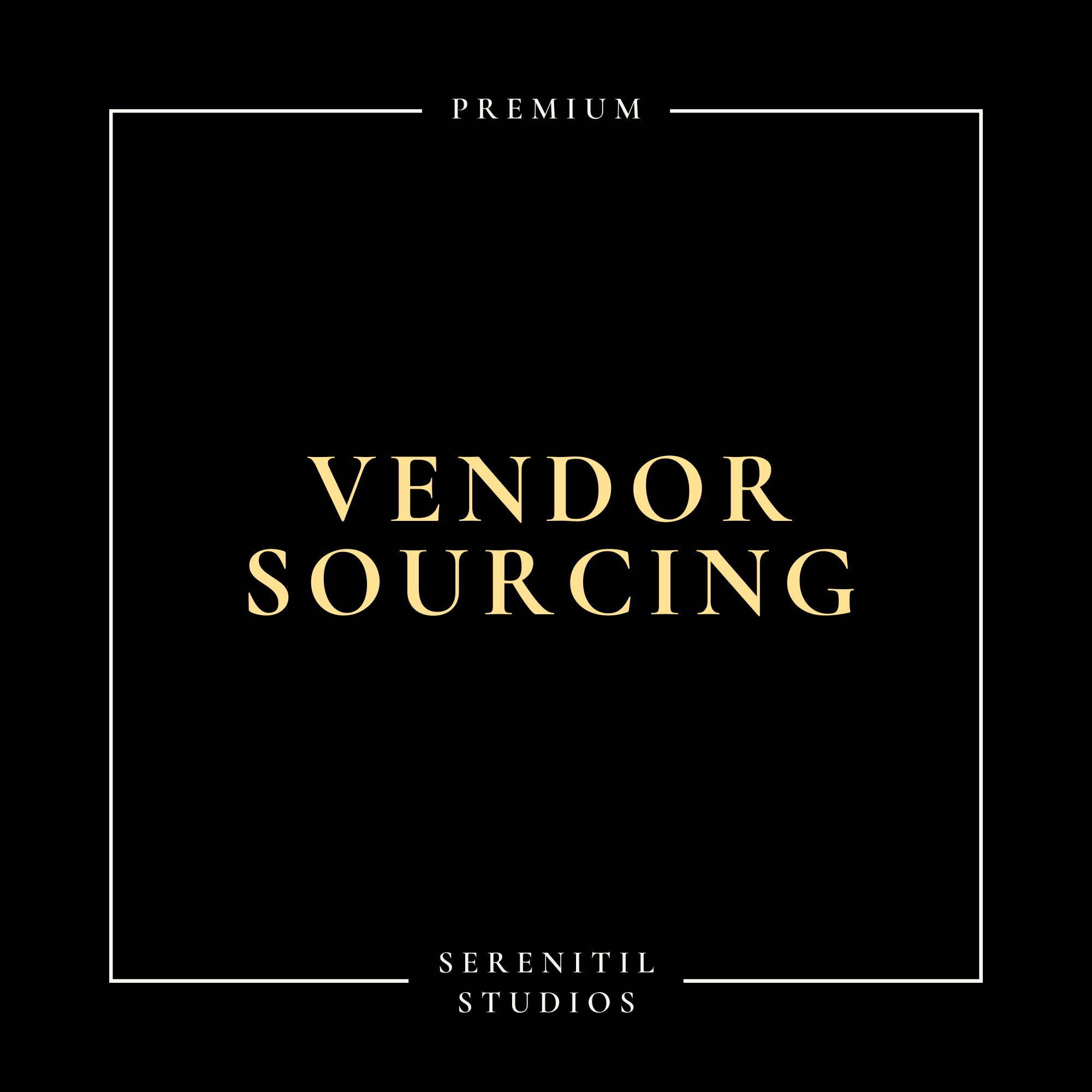 Vendor Sourcing