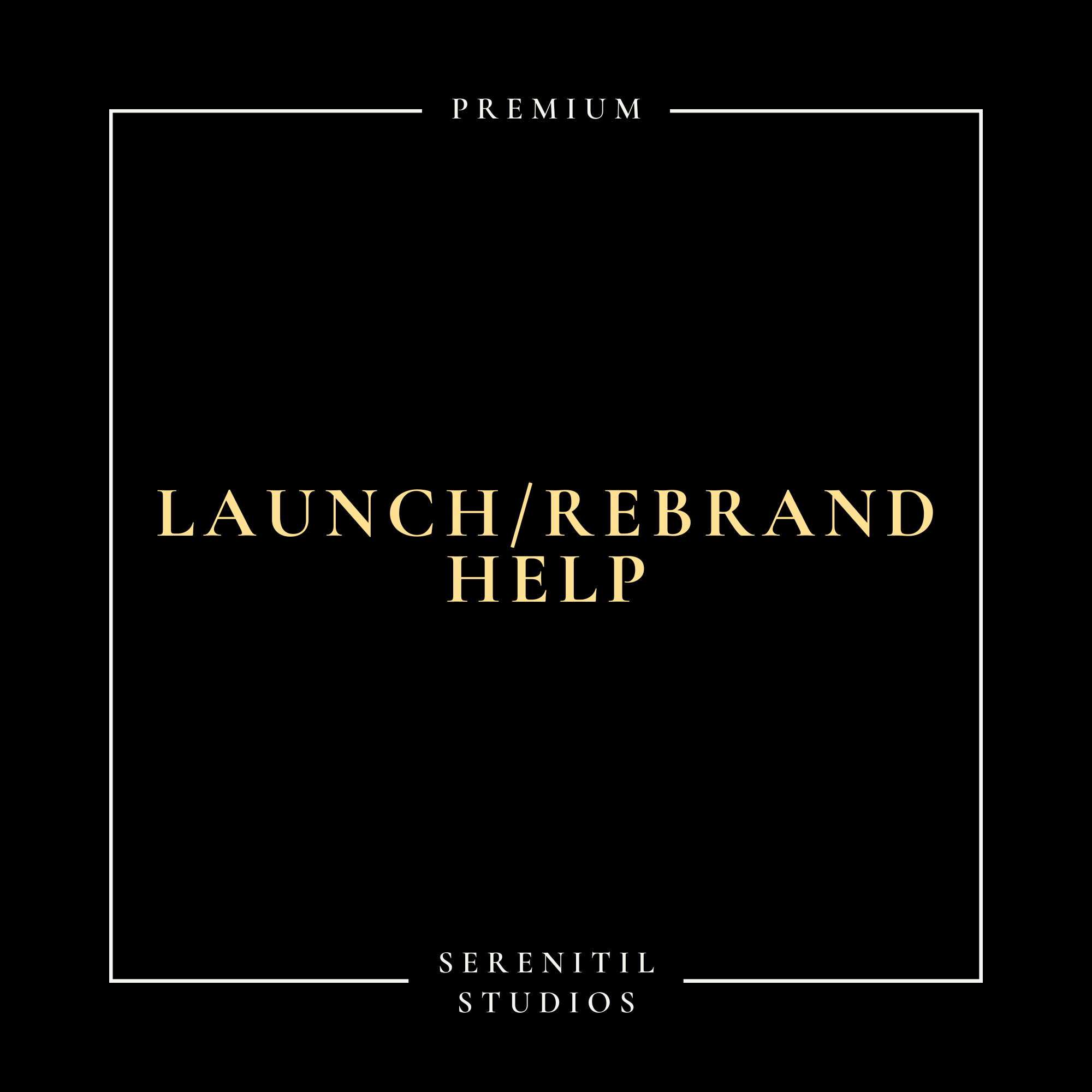 Launch/Rebrand Help