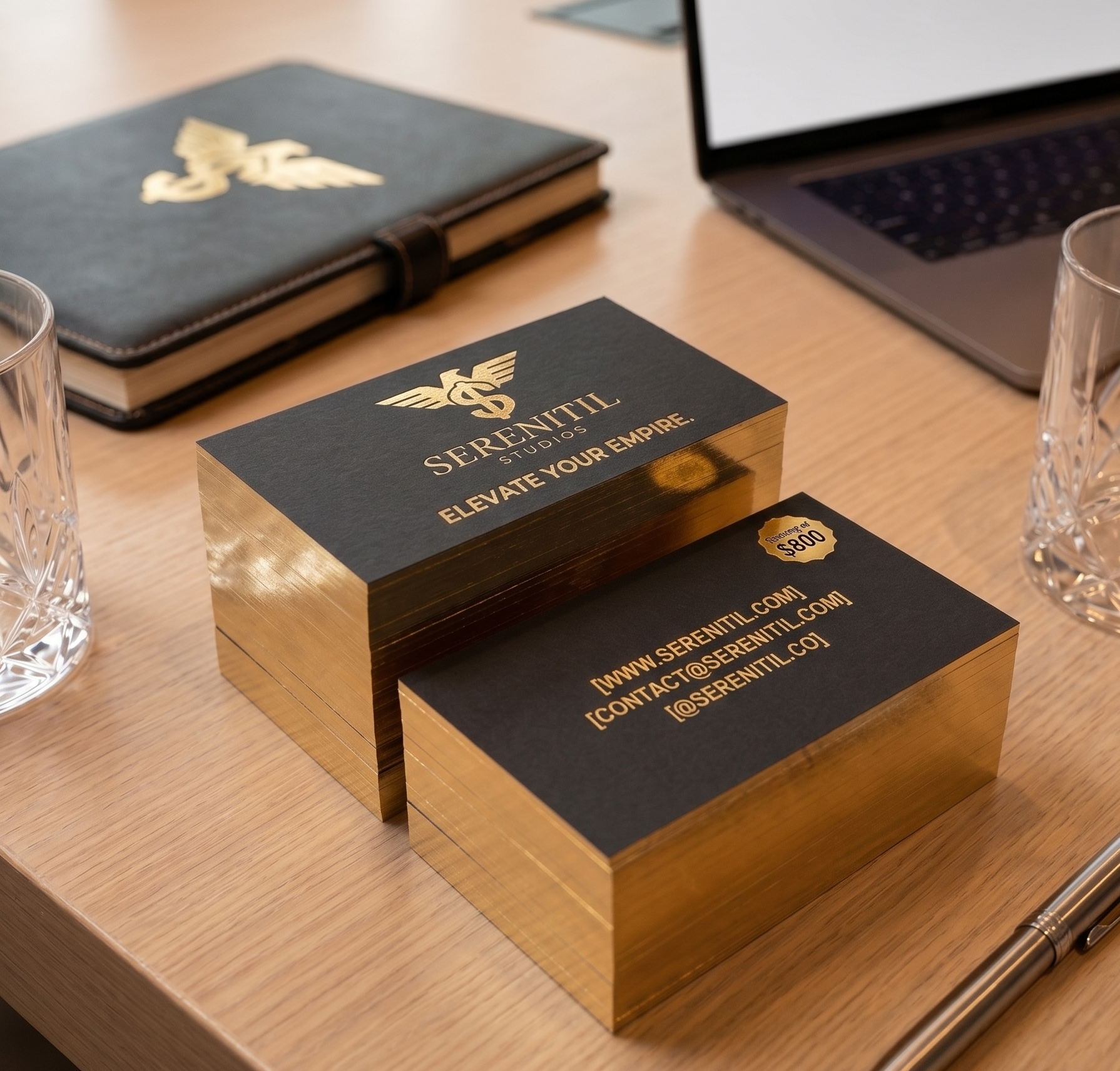 Business Cards (Design + Print)